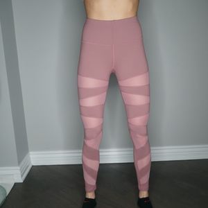BuffBunny Full-Length Leggings w/Mesh Details.